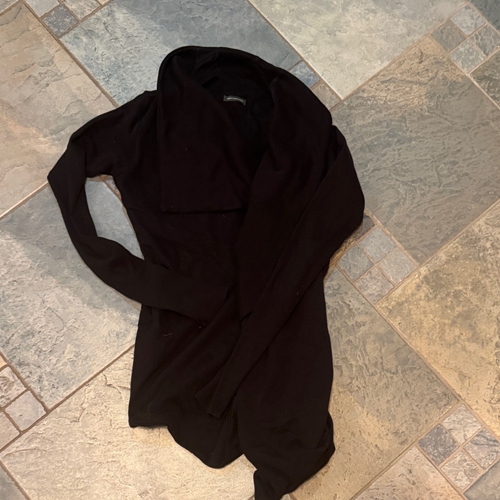 Elegant Black Women's Cardigan